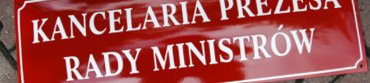 godła, tablice urzędowe